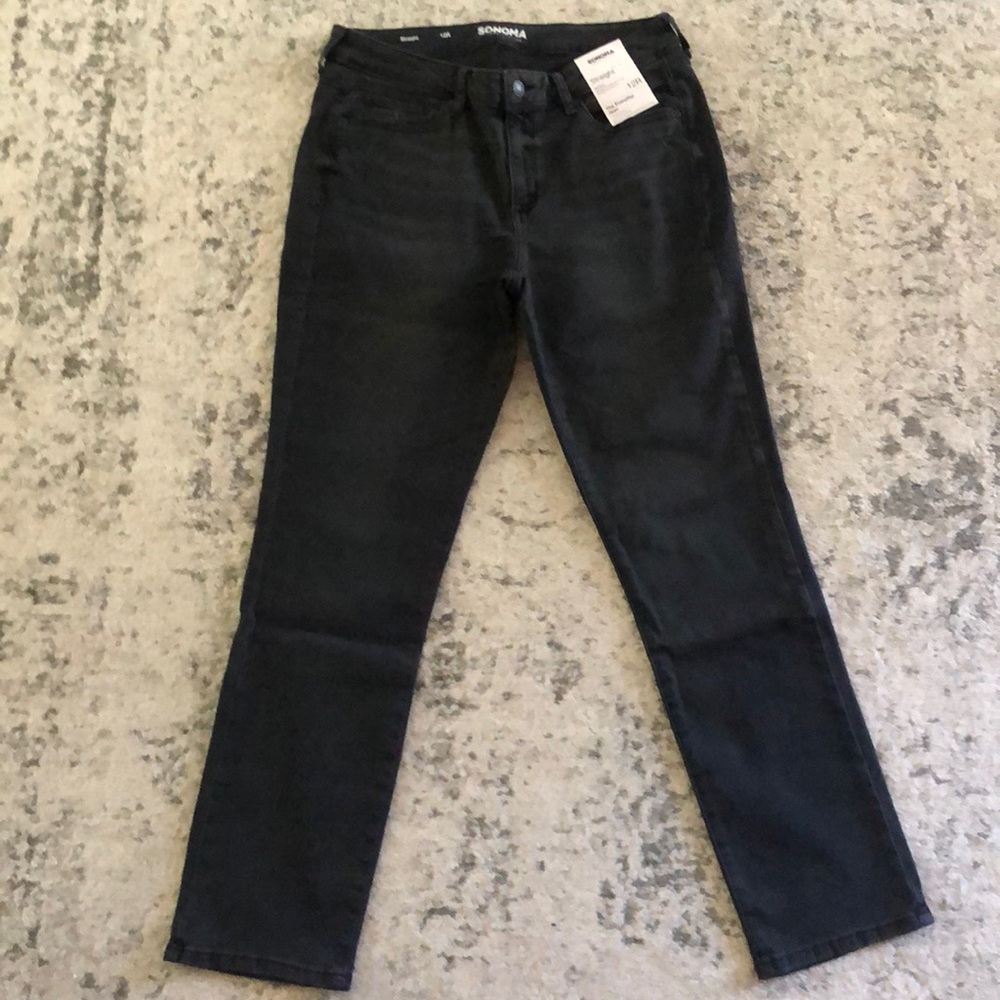 Sonoma straight leg jeans size 12 regular